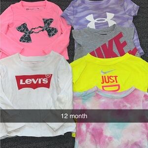 Toddler Shirt 12 month lot